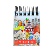 Magnetas užrašų knygelė Vilnius Magnetas užrašų knygelė Vilnius